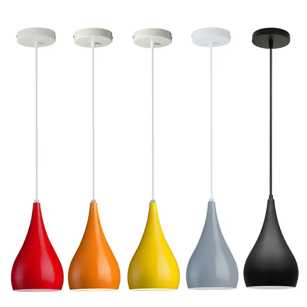 Un-branded Modern Vintage Lamp E27 Base Chandelier Pendant Light Shade Industrial Hanging for Show Room & Food Corners - Pendant Lights