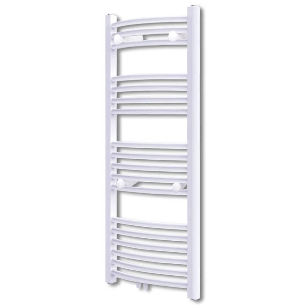 vidaXL Quality Towel Radiator 500x764mm Curved Bathroom - Radiator