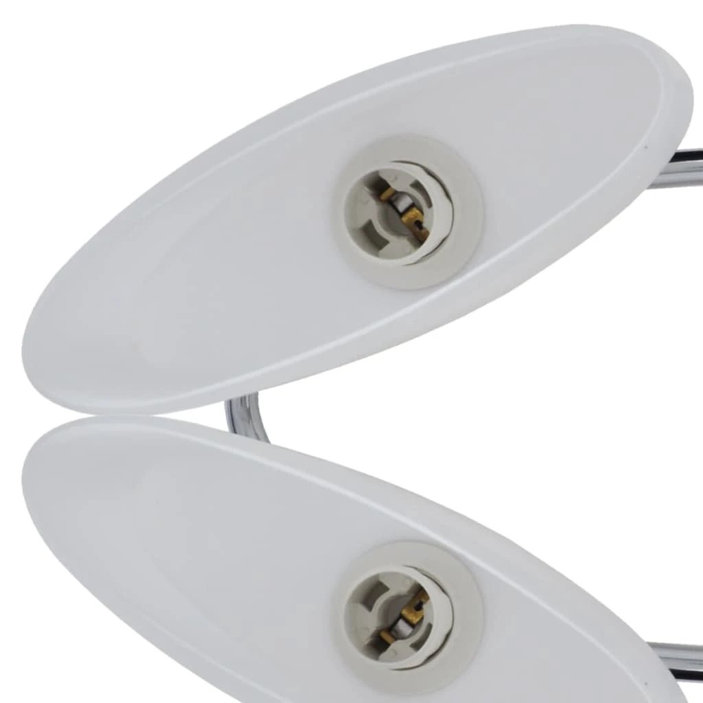 vidaXL Premium Ceiling Light 4Shade Ellipsoid Glass Home - Ceiling Lights