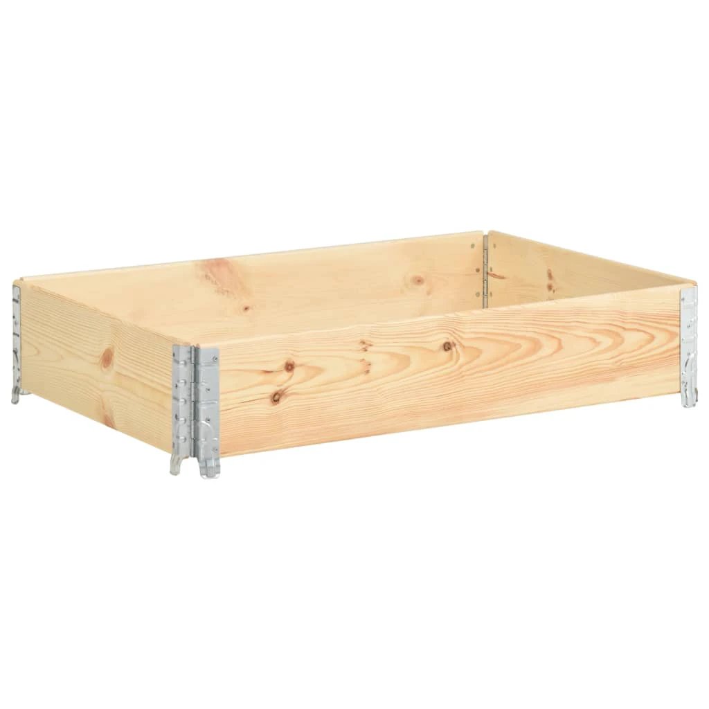 vidaXL Raised Bed 60x80 cm Solid Pine Wood (310048) by vidaXL