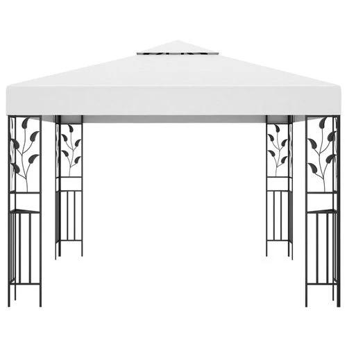 vidaXL vidaXL Gazebo 3x3 m with LED String Lights for Outdoor Gatherings and Shade - Gazebos