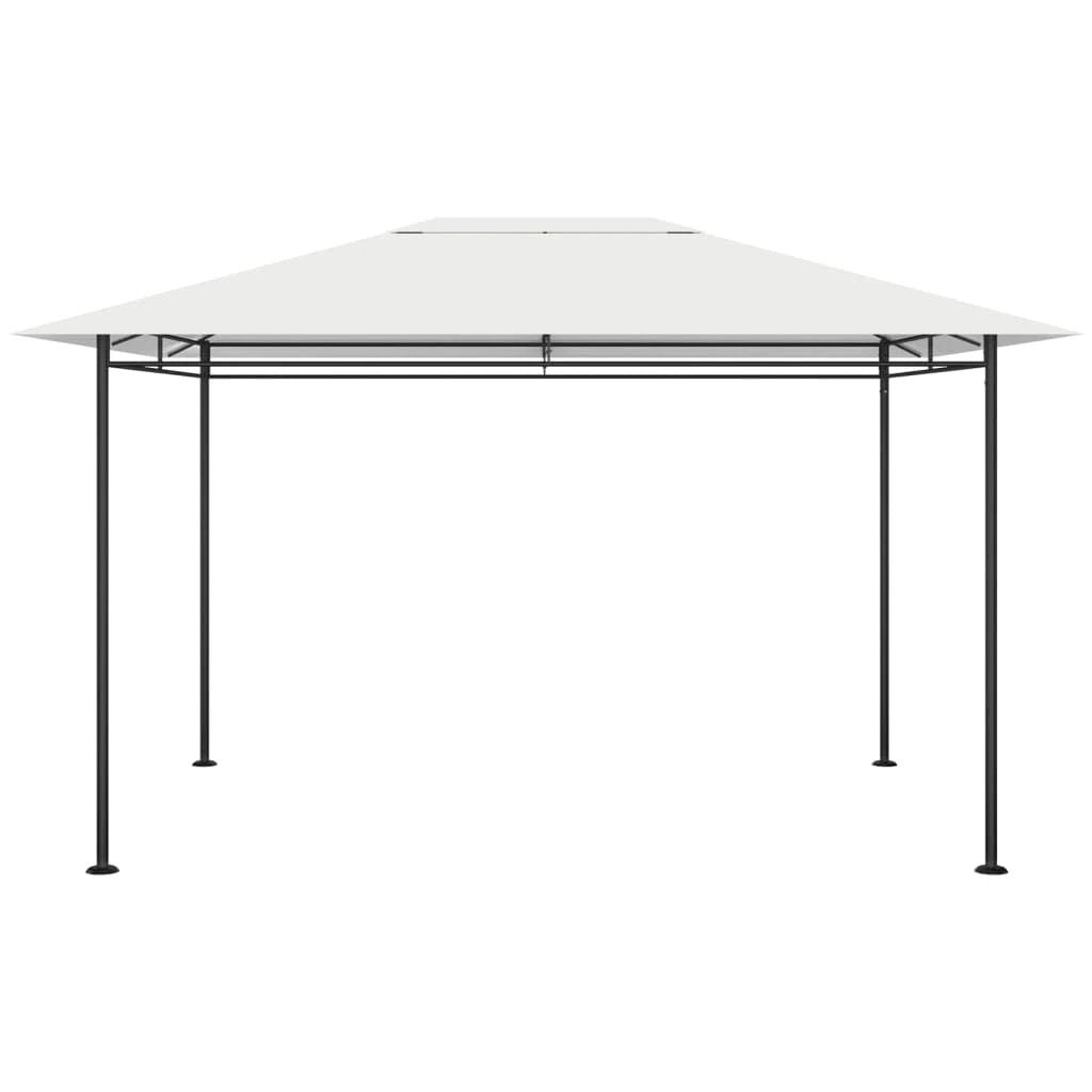 vidaXL Gazebo 4x3x2.7 m Cream, Taupe & Anthracite 180 g/m² - Gazebos