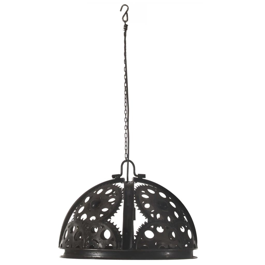 Industrial Ceiling Lamp 45cm Chain Wheel Home by vidaXL