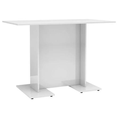 vidaXL Dining Table 110x60x75 cm Engineered Wood Modern Design for Stylish Dining Spaces by vidaXL