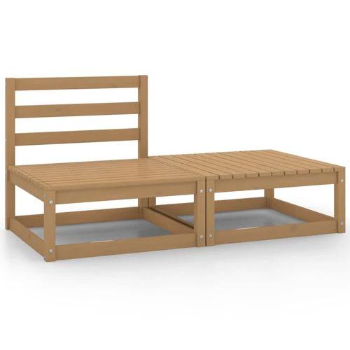 vidaXL Garden Corner Sofa Set with Modular Design for Outdoor Relaxation and Family Gatherings by vidaXL
