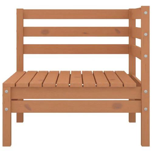 vidaXL Modular Corner Sofa 150x150 cm Solid Pinewood with Sturdy Design for Outdoor Relaxation by vidaXL