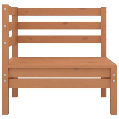 vidaXL Modular Corner Sofa 150x150 cm Solid Pinewood with Sturdy Design for Outdoor Relaxation by vidaXL