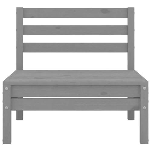 vidaXL vidaXL Modular Corner Sofa 150x150 cm Solid Pinewood with Sturdy Design for Outdoor Relaxation - Garden Sofa Sets
