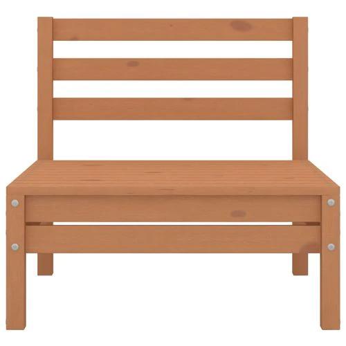 vidaXL Modular Corner Sofa 150x150 cm Solid Pinewood with Sturdy Design for Outdoor Relaxation by vidaXL
