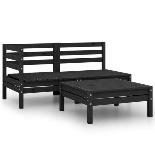 vidaXL Modular Corner Sofa 150x150 cm Solid Pinewood with Sturdy Design for Outdoor Relaxation by vidaXL