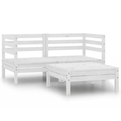 vidaXL vidaXL Modular Corner Sofa 150x150 cm Solid Pinewood with Sturdy Design for Outdoor Relaxation - Garden Sofa Sets