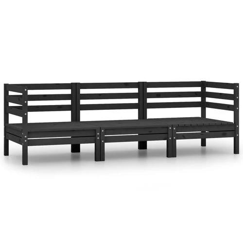vidaXL vidaXL Modular Corner Sofa 150x150 cm Solid Pinewood with Sturdy Design for Outdoor Relaxation - Garden Sofa Sets