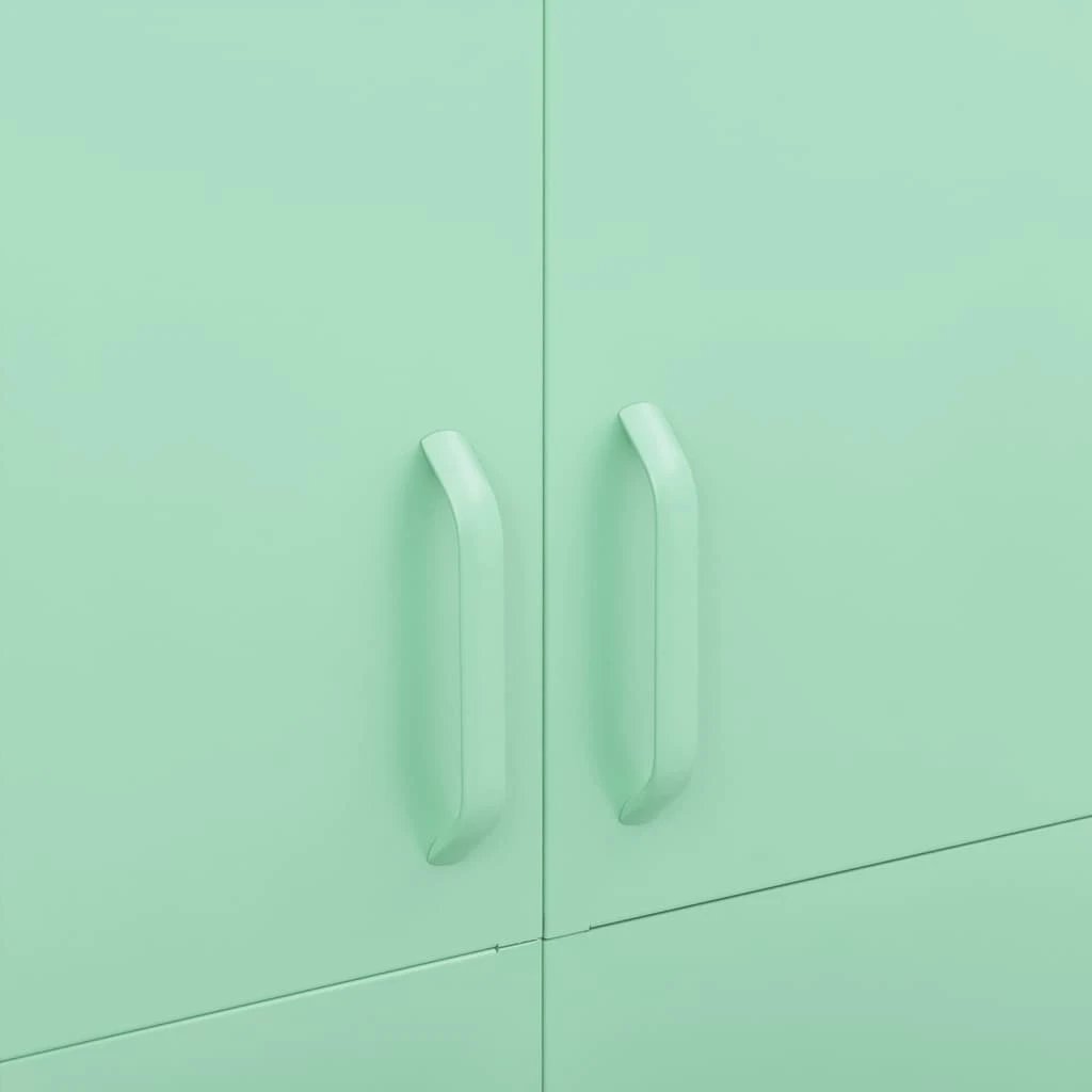 vidaXL Wardrobe Olive Green 90x50x180 cm Steel by vidaXL