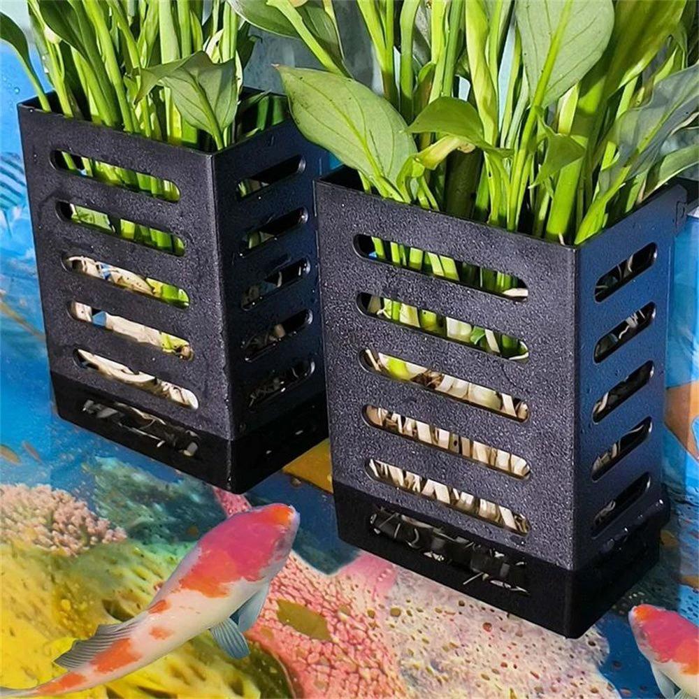 Durable Hanging Aquarium Plant Holder 12.8x5.3 For Aquarium by N/A