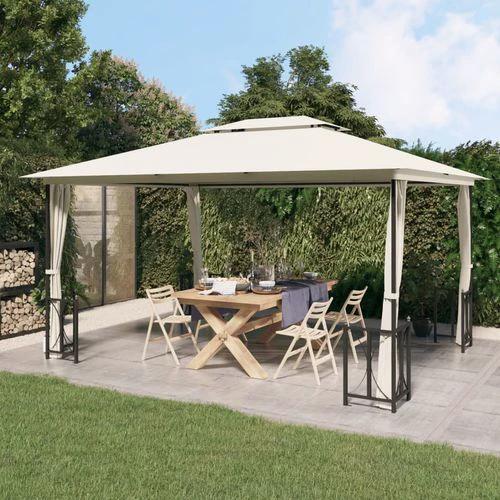 vidaXL vidaXL Gazebo with Sidewalls 3x3 m Water-Resistant Polyester Roof for Outdoor Gatherings - Gazebos