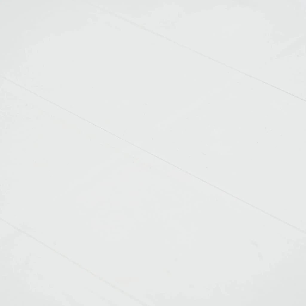 vidaXL vidaXL Garden Table White 79x79x72 cm Plastic Rattan Look - Garden Table