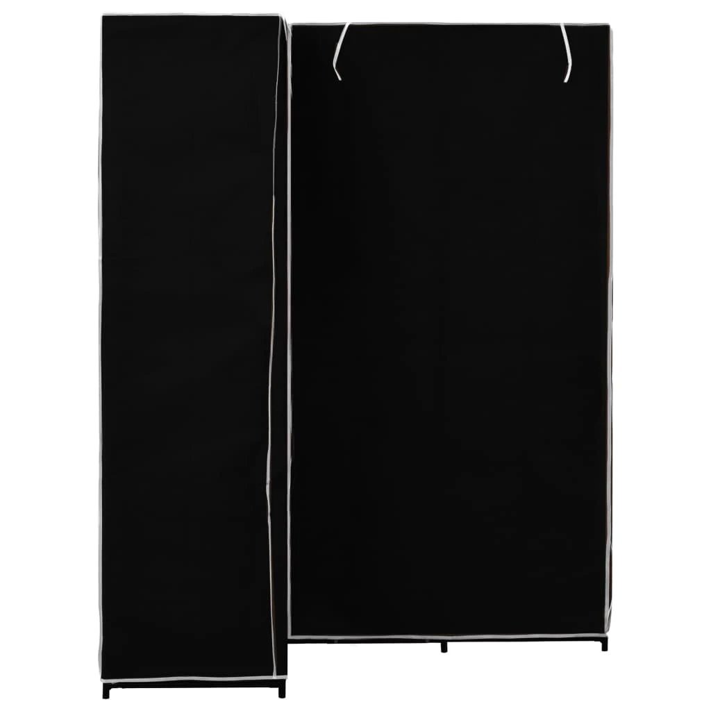 VidaXL Corner Wardrobe 130x87x169 Iron Frame Bedroom by vidaXL