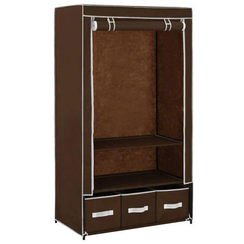 vidaXL Wardrobe Cream 87x49x159 cm Fabric by vidaXL