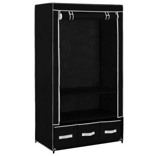 vidaXL Wardrobe Cream 87x49x159 cm Fabric by vidaXL