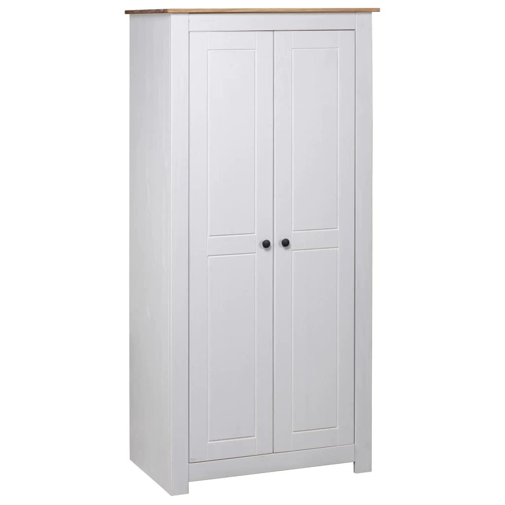 vidaXL vidaXL 3-Door Wardrobe 118x50x171.5 cm Pine Panama Range - Wardrobe