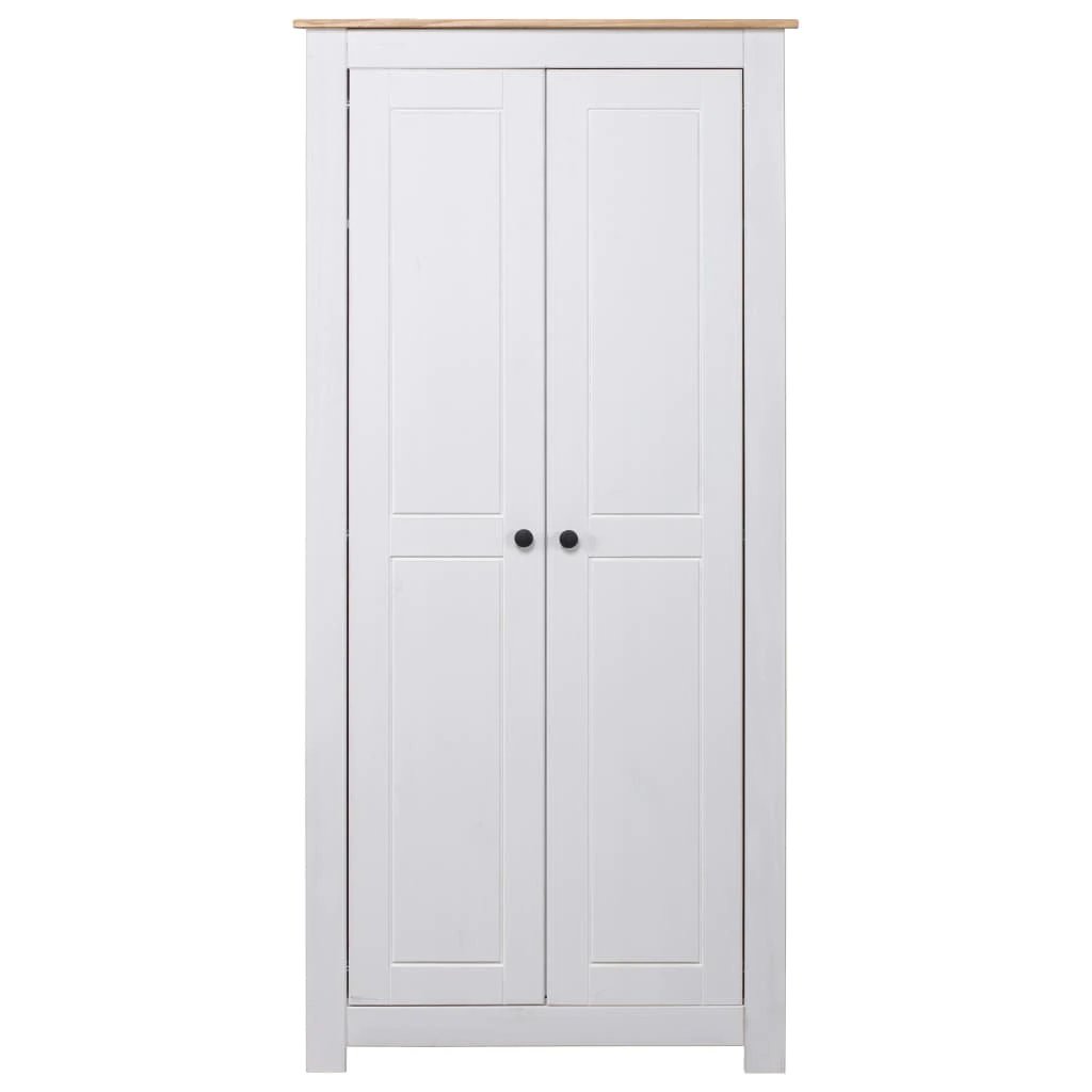 vidaXL 3-Door Wardrobe 118x50x171.5 cm Pine Panama Range by vidaXL