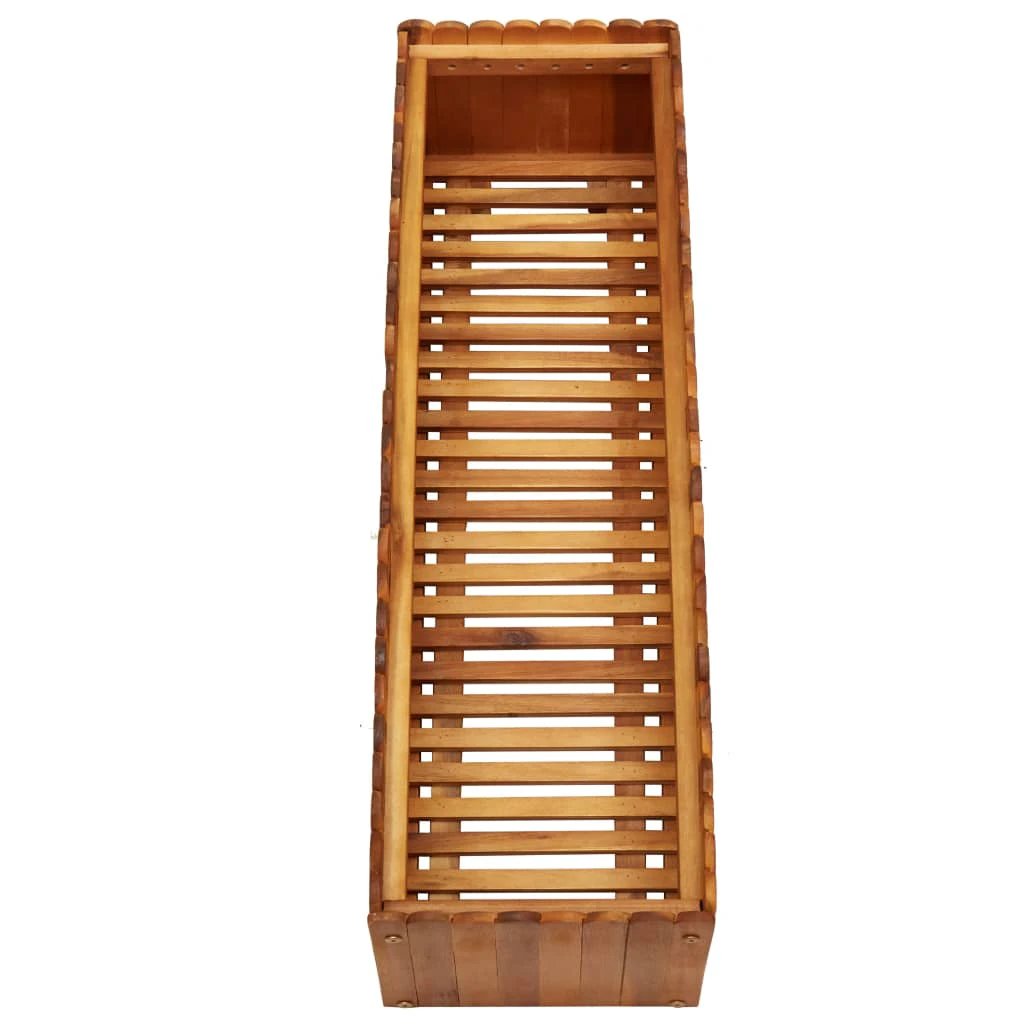 vidaXL Garden Raised Bed 50x30x25 cm Solid Acacia Wood by vidaXL