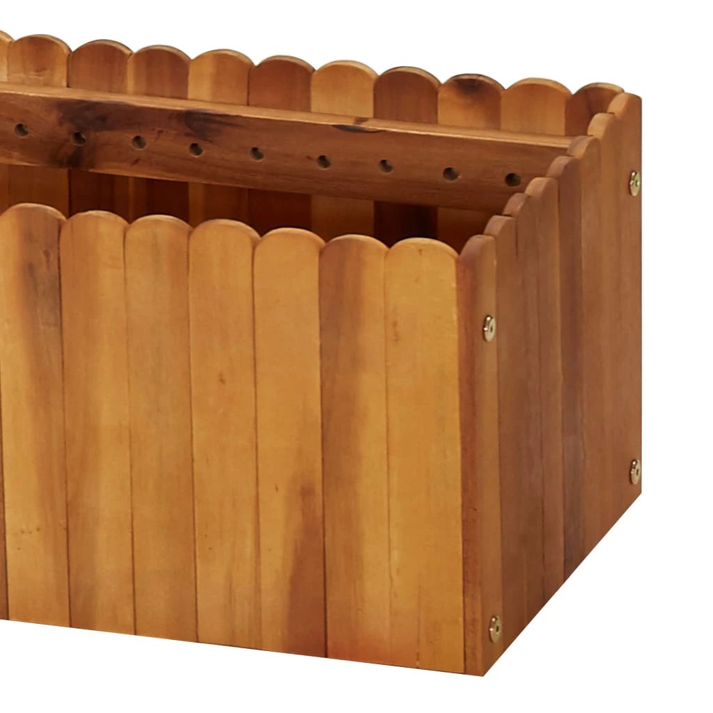 vidaXL vidaXL Garden Raised Bed 50x30x25 cm Solid Acacia Wood - Raised Beds
