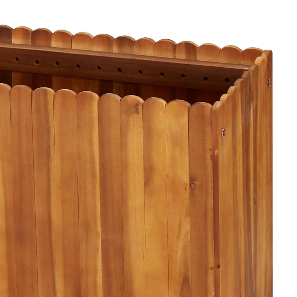 vidaXL Garden Raised Bed 50x30x25 cm Solid Acacia Wood by vidaXL