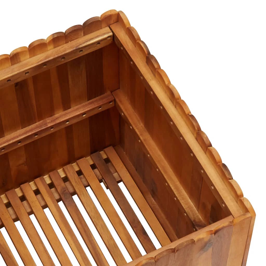 vidaXL Garden Raised Bed 50x30x25 cm Solid Acacia Wood by vidaXL