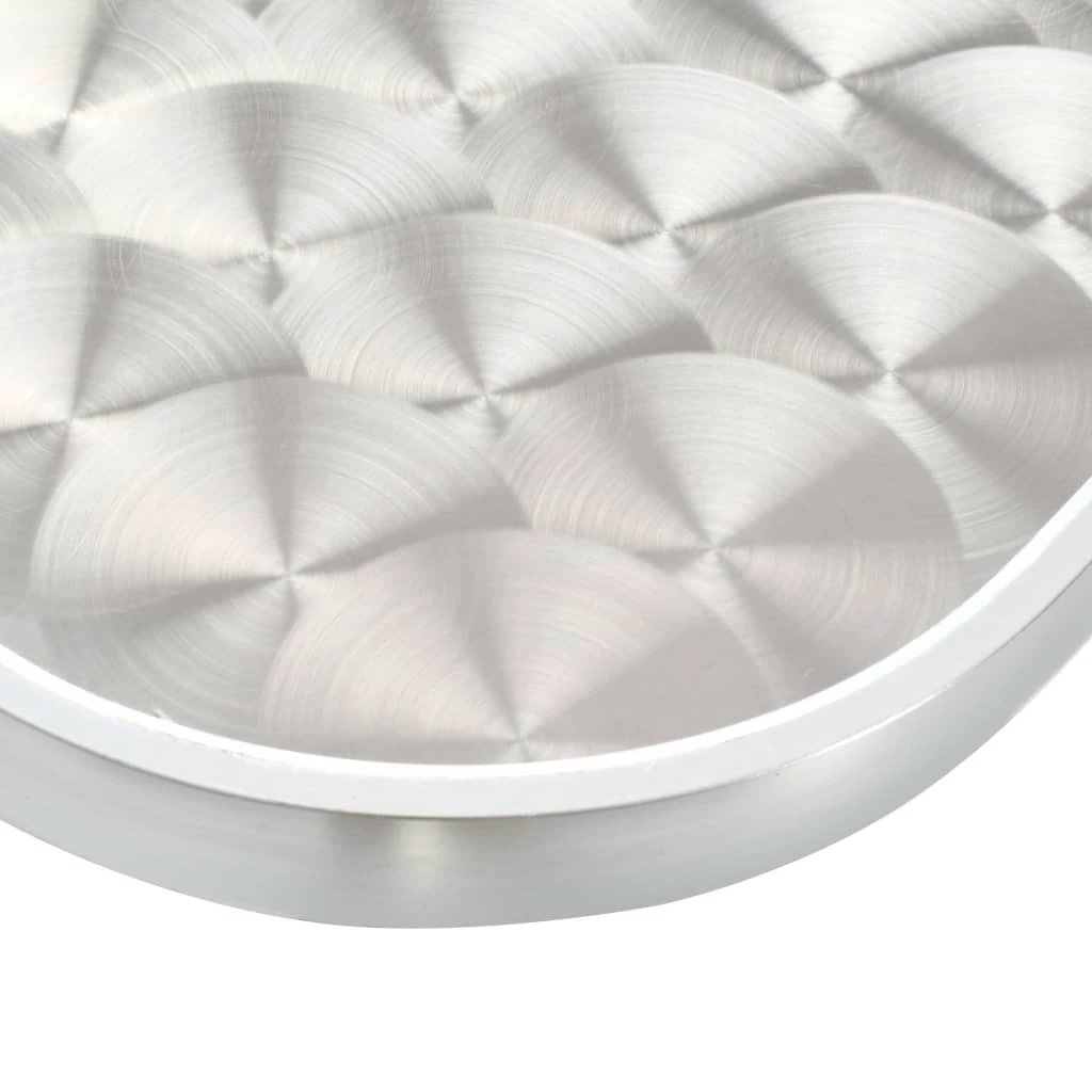 vidaXL vidaXL Garden Table Silver 60x70 cm Aluminium - Garden Table