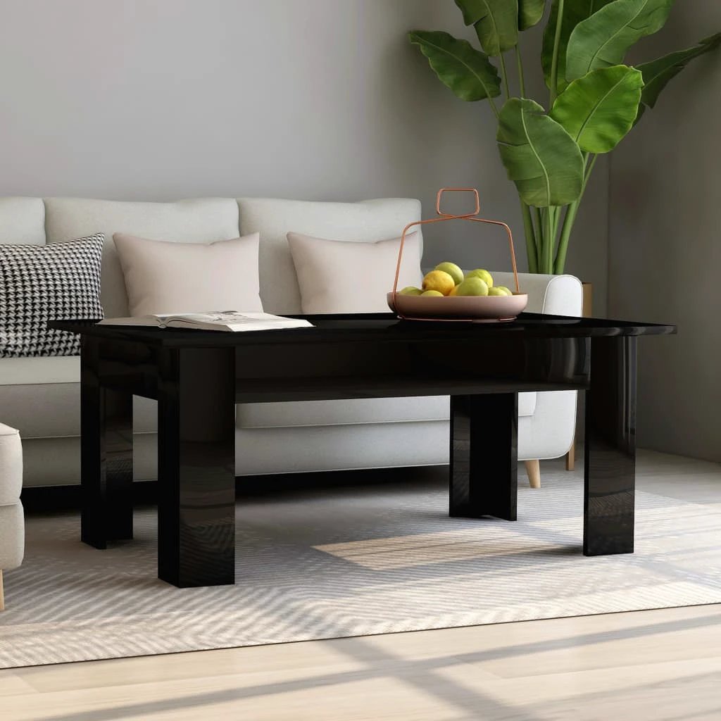 vidaXL vidaXL Coffee Table 100x60x42 cm Engineered Wood Durable Moisture Resistant Living Room - Coffee Table