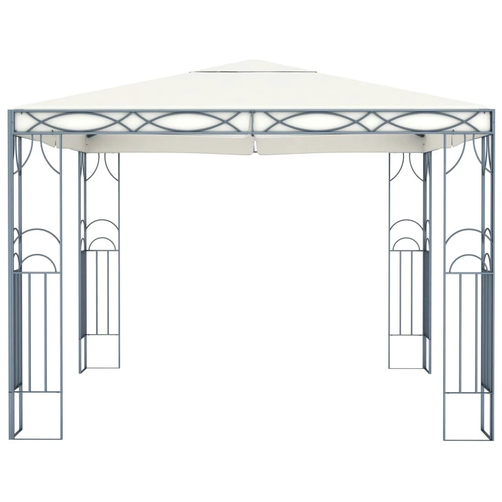 vidaXL vidaXL Gazebo 300x300 cm Cream - Gazebos