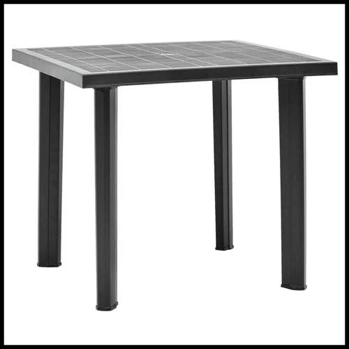 vidaXL vidaXL Garden Table White 80x75x72 cm Plastic - Garden Table