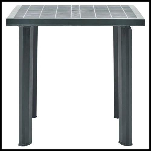 vidaXL Garden Table White 80x75x72 cm Plastic by vidaXL