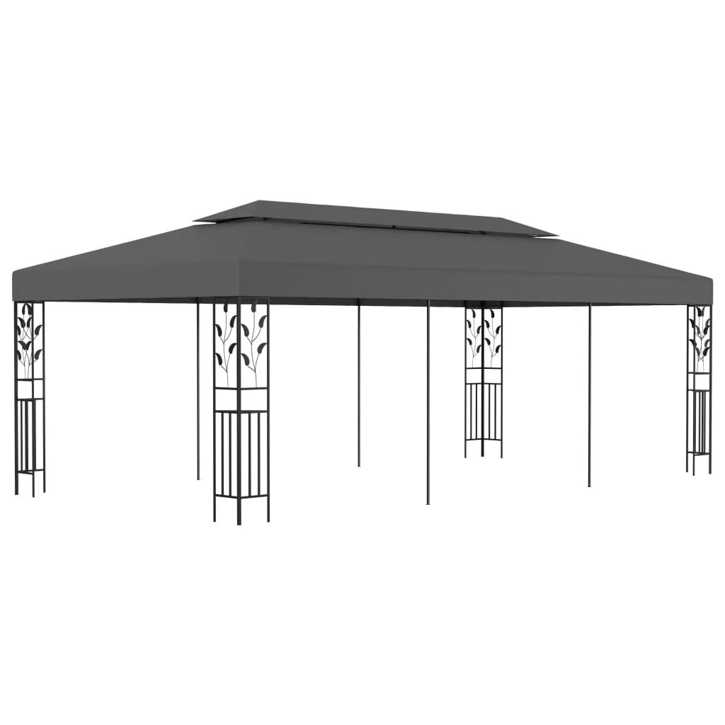 vidaXL vidaXL Gazebo 3x6 m Anthracite - Gazebos
