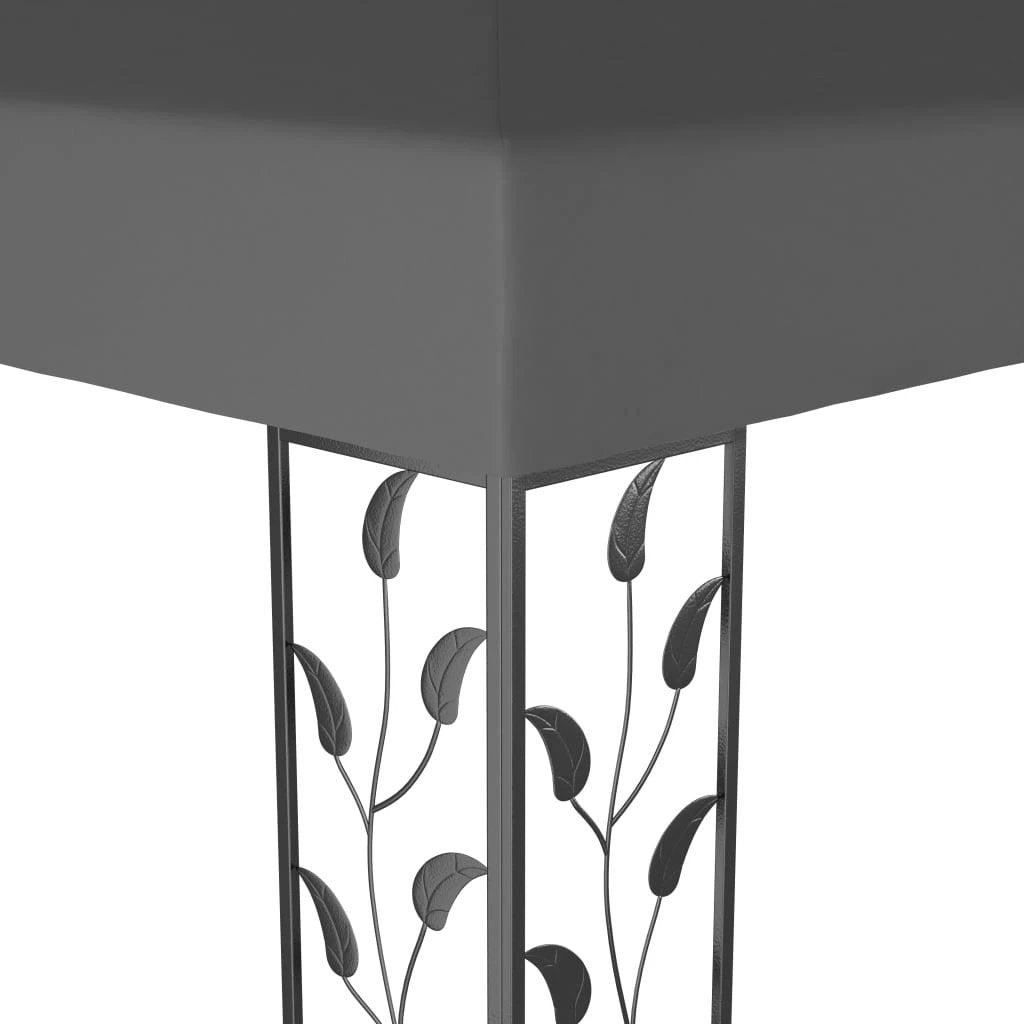 vidaXL vidaXL Gazebo 3x6 m Anthracite - Gazebos