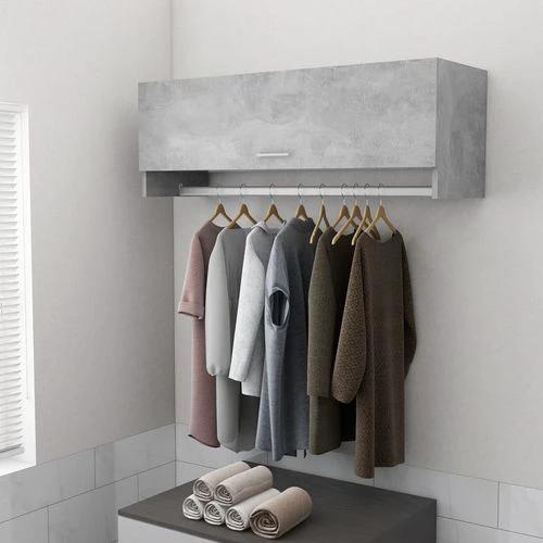 vidaXL vidaXL Wardrobe Brown Oak 100x32.5x35 cm Engineered Wood - Wardrobe