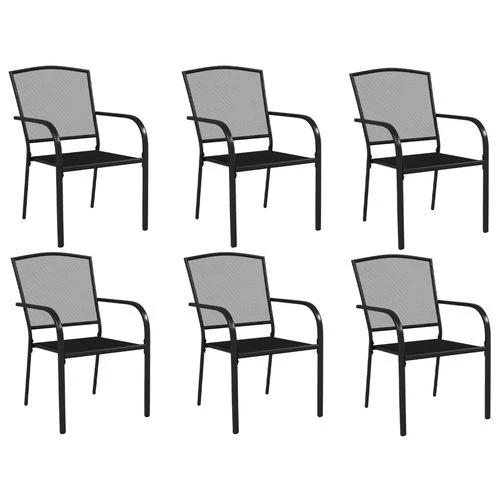 vidaXL vidaXL 3 Piece Garden Dining Set Anthracite Steel with Durable Powder Coating for Outdoor Entertaining - Garden Set