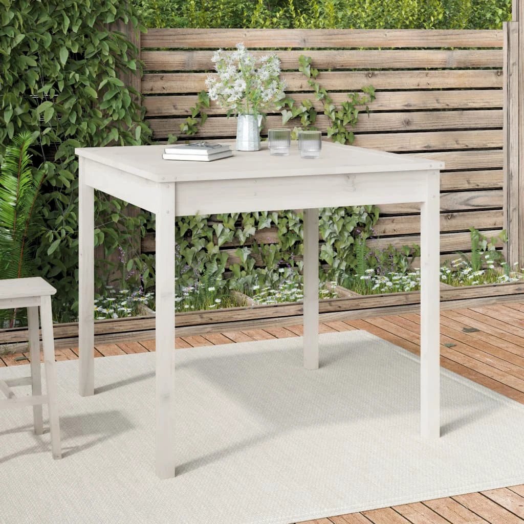 vidaXL vidaXL Garden Table 82.5x82.5x76 cm Solid Wood Pine - Garden Table