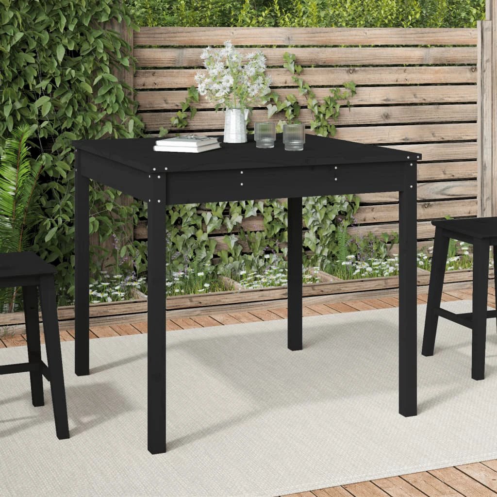 vidaXL vidaXL Garden Table 82.5x82.5x76 cm Solid Wood Pine - Garden Table