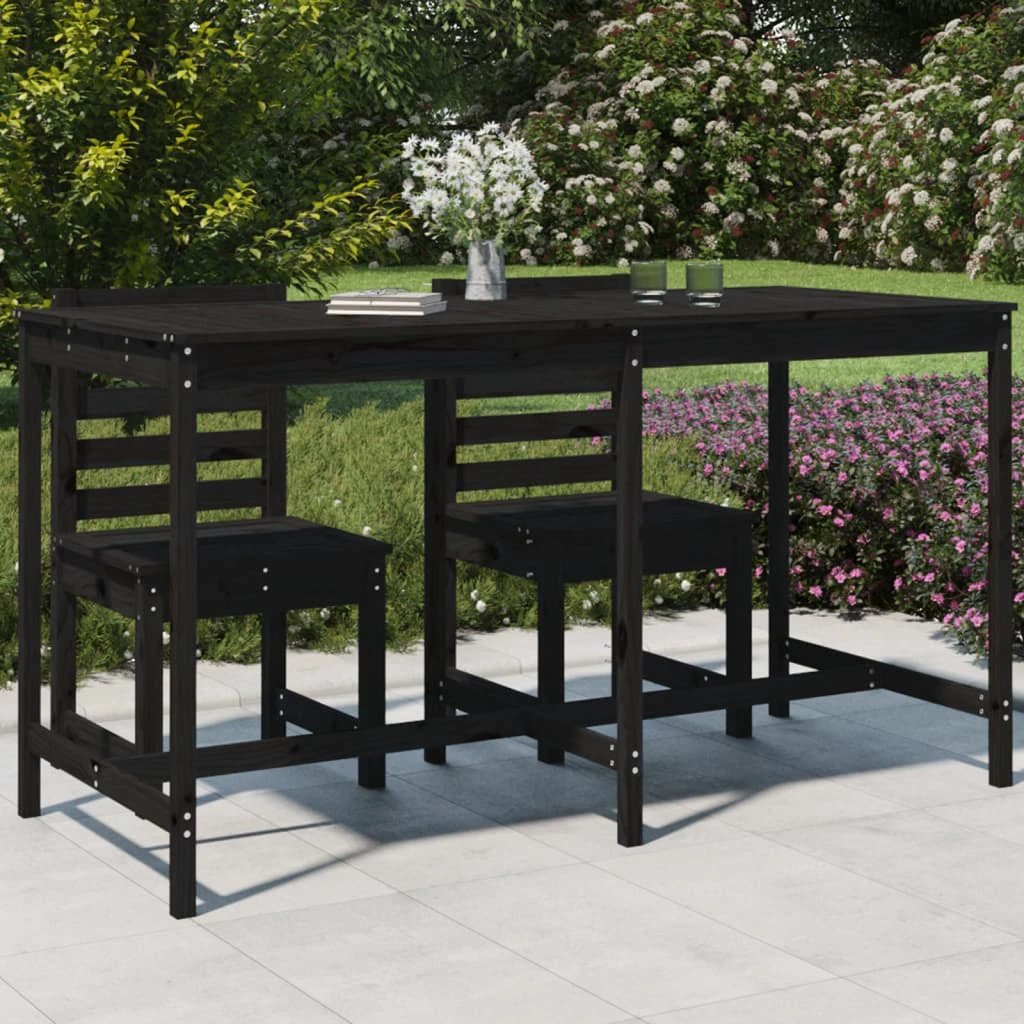 vidaXL vidaXL Garden Table 82.5x82.5x110 cm Solid Wood Pine - Garden Table