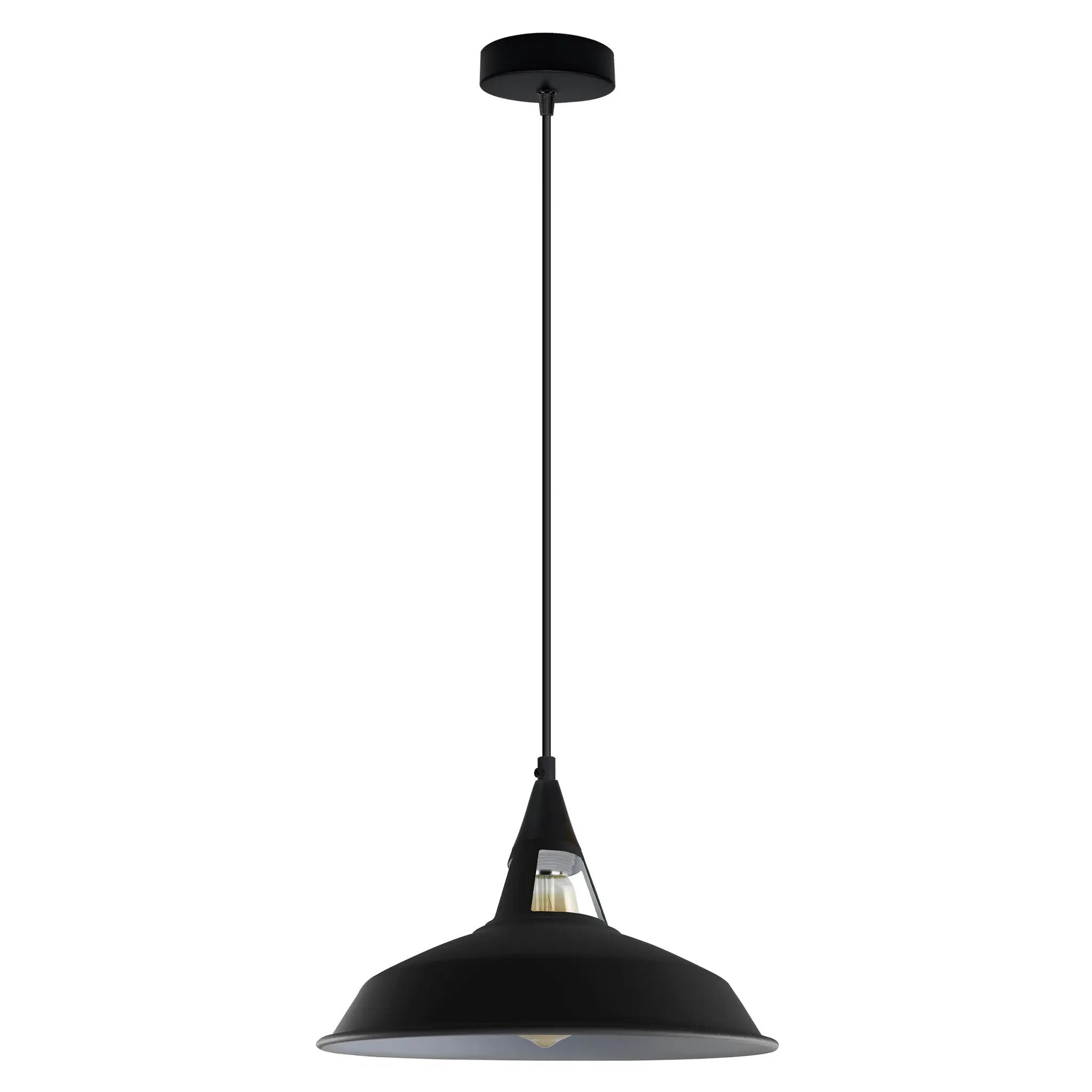 Un-branded Vintage Industrial Retro Metal Ceiling Lamp Shade Pendant Lights , UK E27 Holder - Pendant Lights