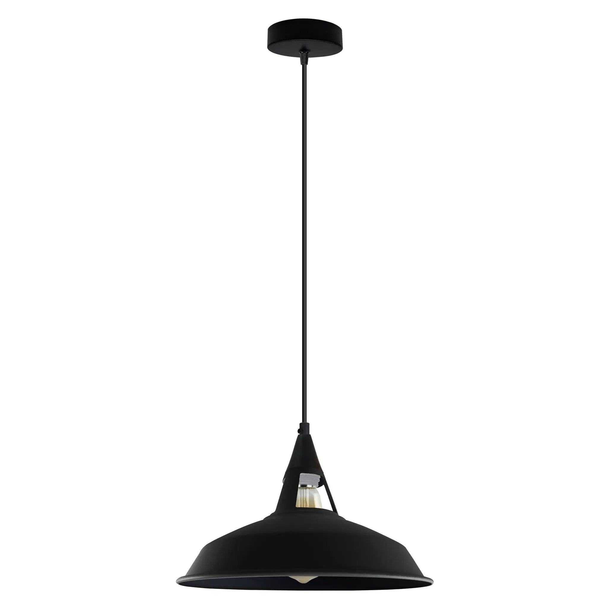 Un-branded Vintage Industrial Retro Metal Ceiling Lamp Shade Pendant Lights , UK E27 Holder - Pendant Lights