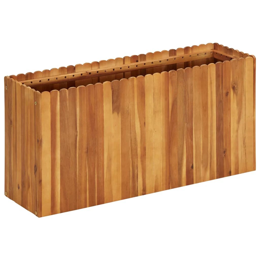 vidaXL vidaXL Garden Raised Bed 50x30x25 cm Solid Acacia Wood - Raised Beds