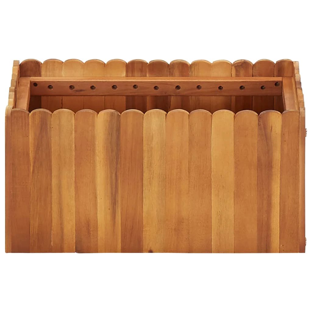 vidaXL Garden Raised Bed 50x30x25 cm Solid Acacia Wood by vidaXL