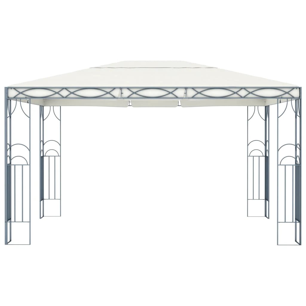 vidaXL Gazebo 300x300 cm Cream by vidaXL