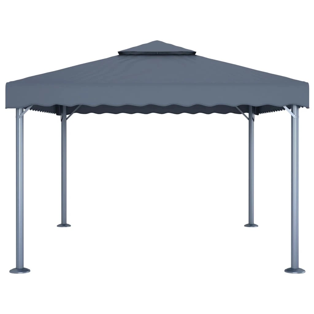 vidaXL vidaXL Gazebo 400x300 cm Cream Aluminium - Gazebos