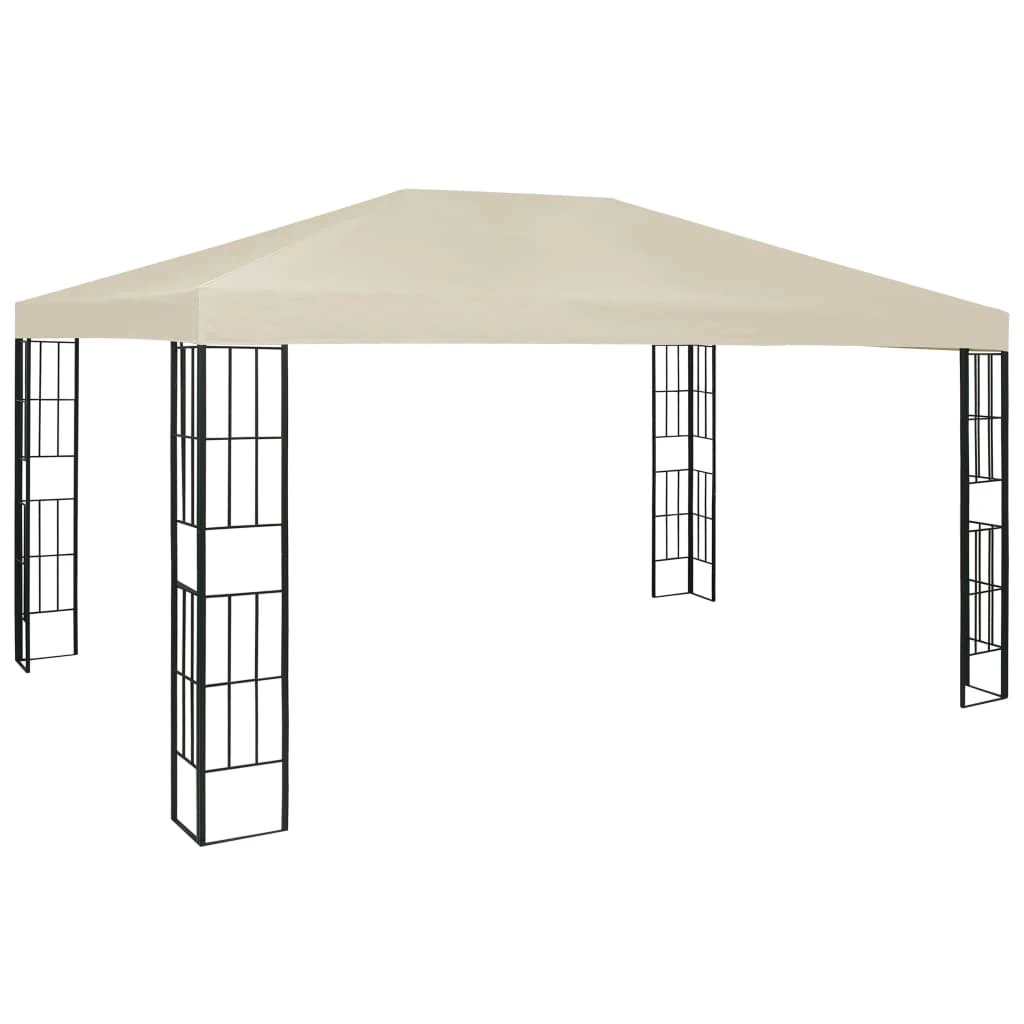 vidaXL vidaXL Gazebo 3x3 m Cream - Uncategorized Gazebos