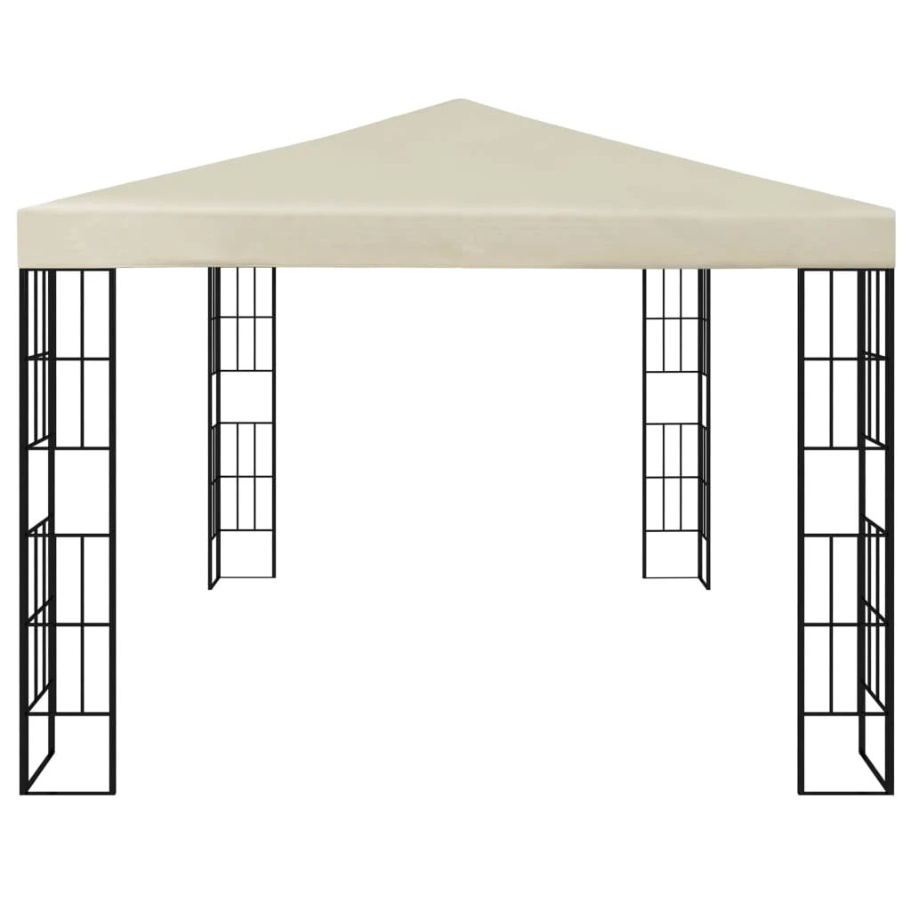 vidaXL vidaXL Gazebo 3x3 m Cream - Uncategorized Gazebos
