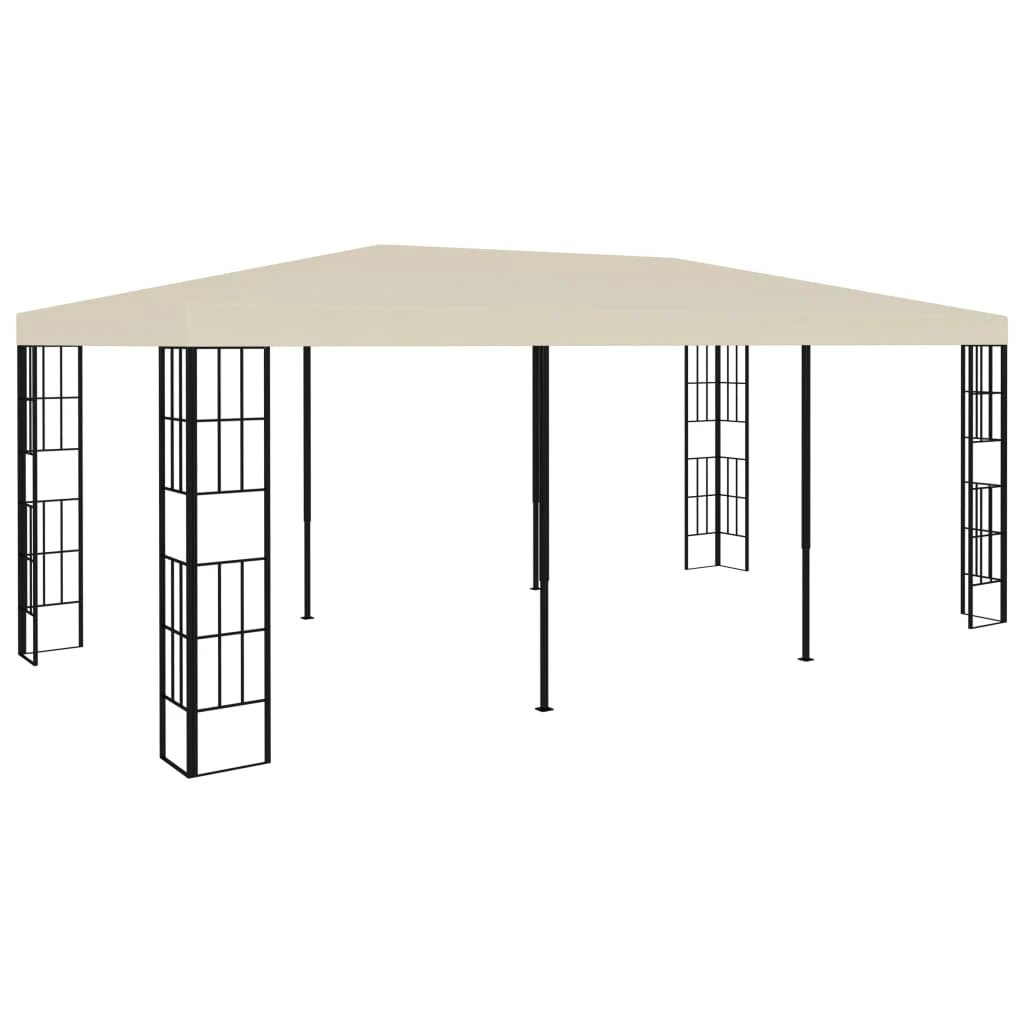 vidaXL Gazebo 3x3 m Cream by vidaXL